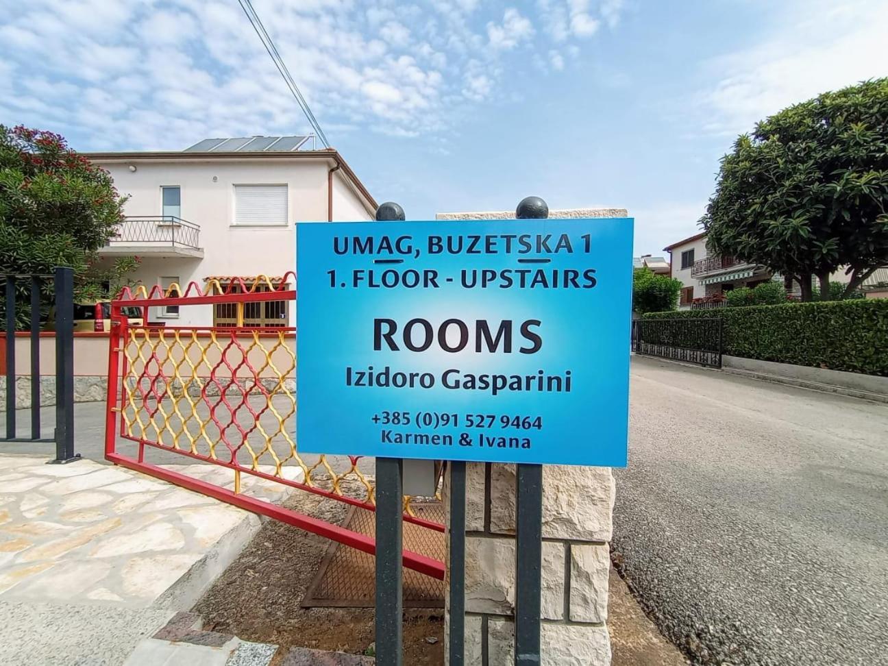 Rooms Izidoro Gasparini Umag Luaran gambar